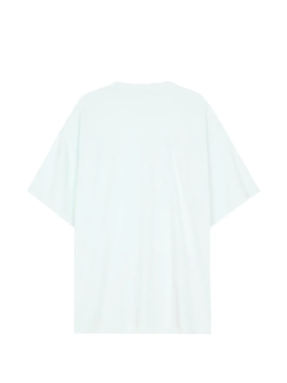 FLÂNEUR Sounds Good T-shirt met spray-print Wit