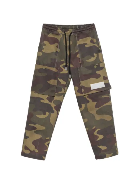 YES LONDON camouflage-print cargo pants