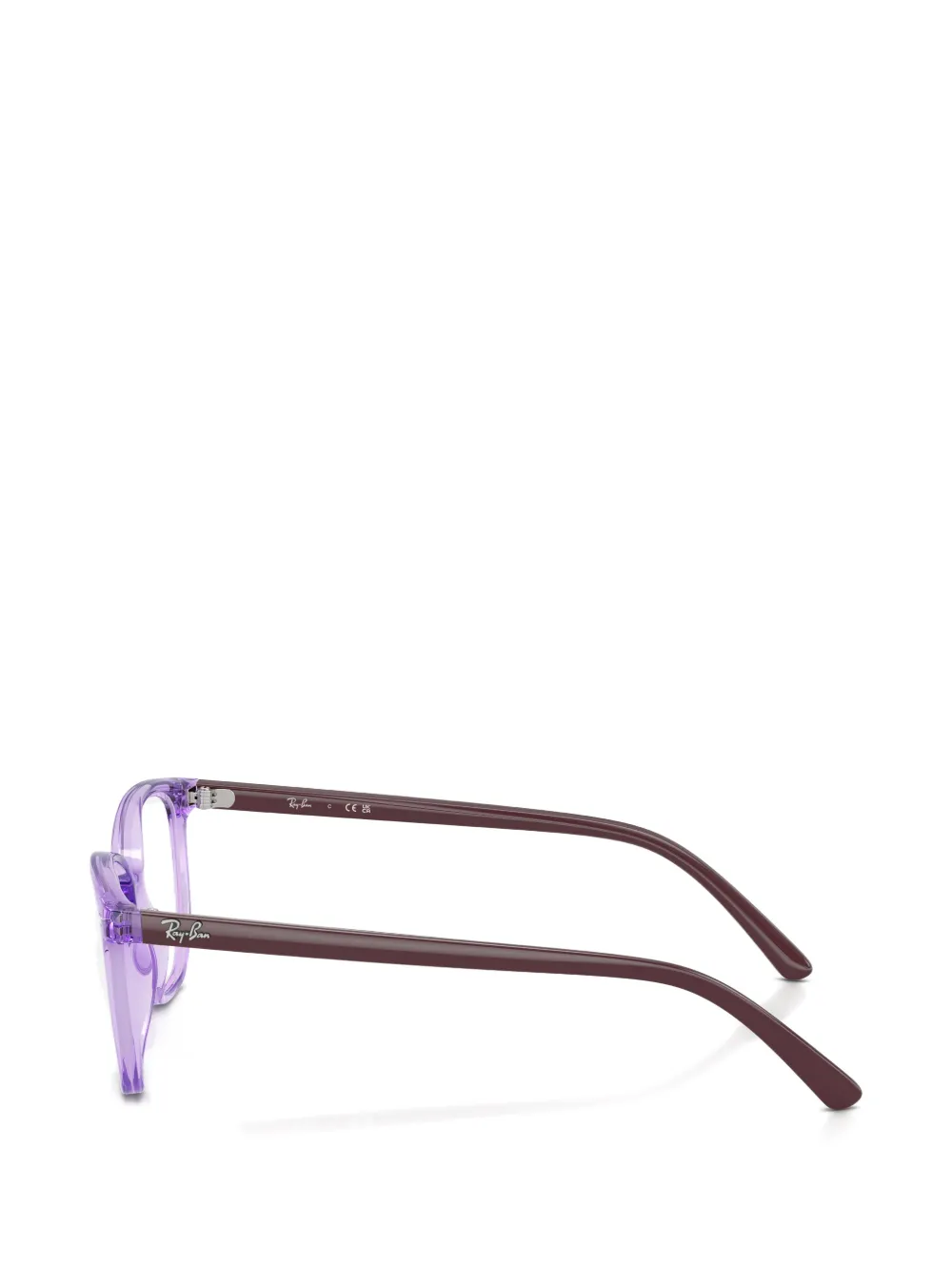 RAY-BAN JUNIOR Elliot bril met geometrisch montuur Paars