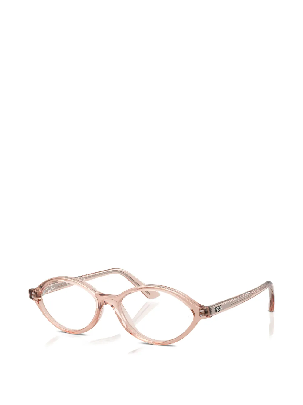 Ray-Ban Romy bril met geometrisch montuur Roze