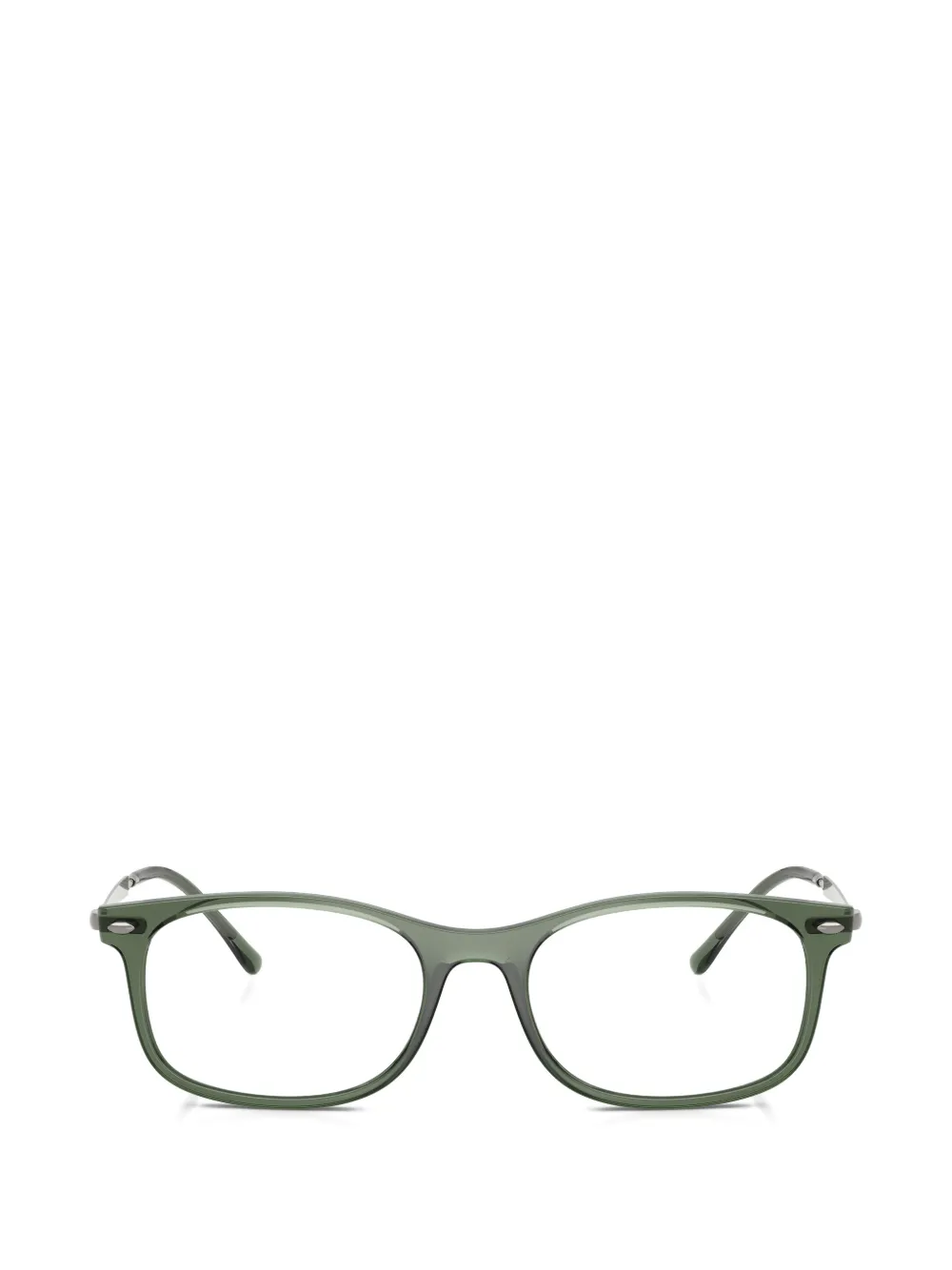 Ray-Ban rectangle-frame glasses