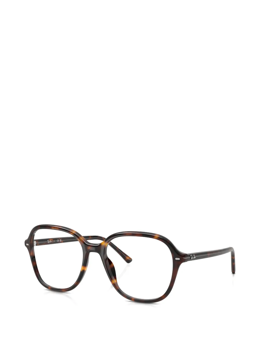 Ray-Ban RB5456 tortoiseshell-effect geometric-frame glasses