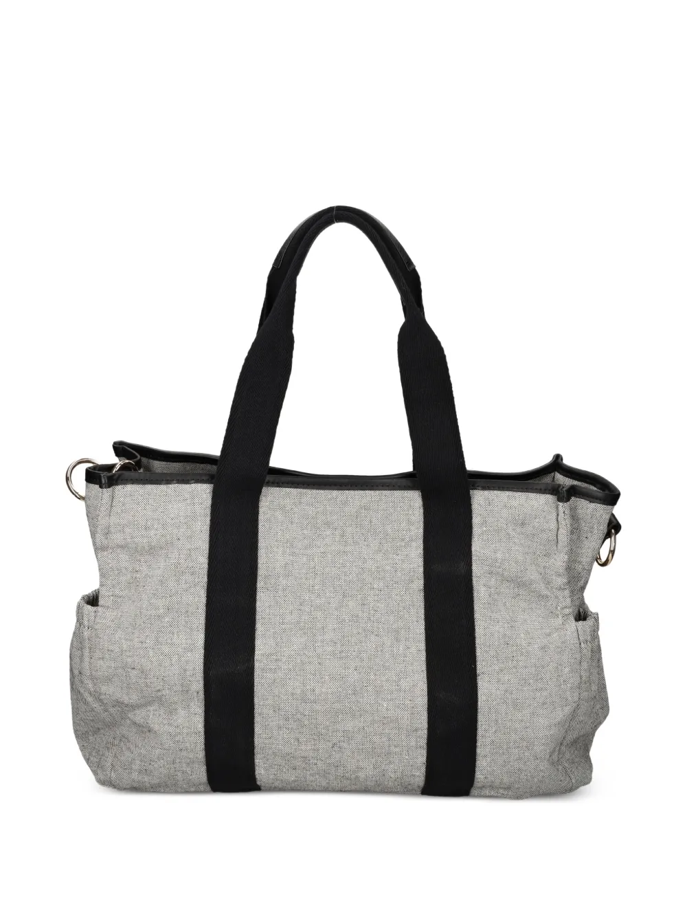 Chloé logo-print shoulder bag Grijs