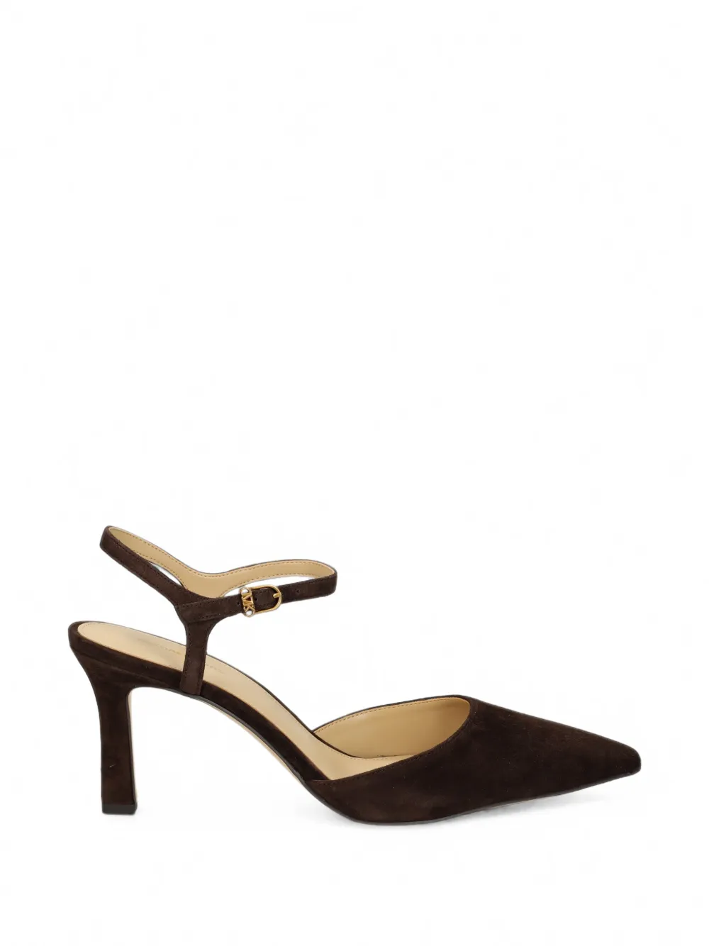 Michael Michael Kors Amara suede slingback pumps - Brown