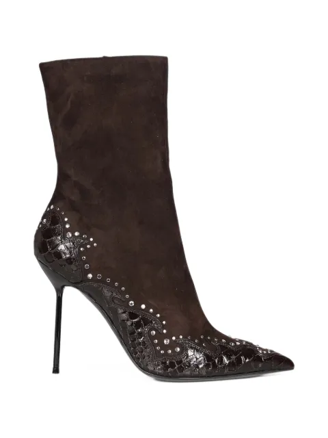 Paris Texas Lidia Queen Of Hearts ankle boots