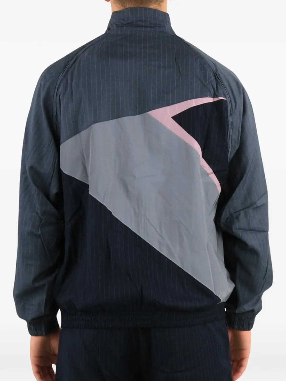 Daily Paper zip-up jacket Blauw