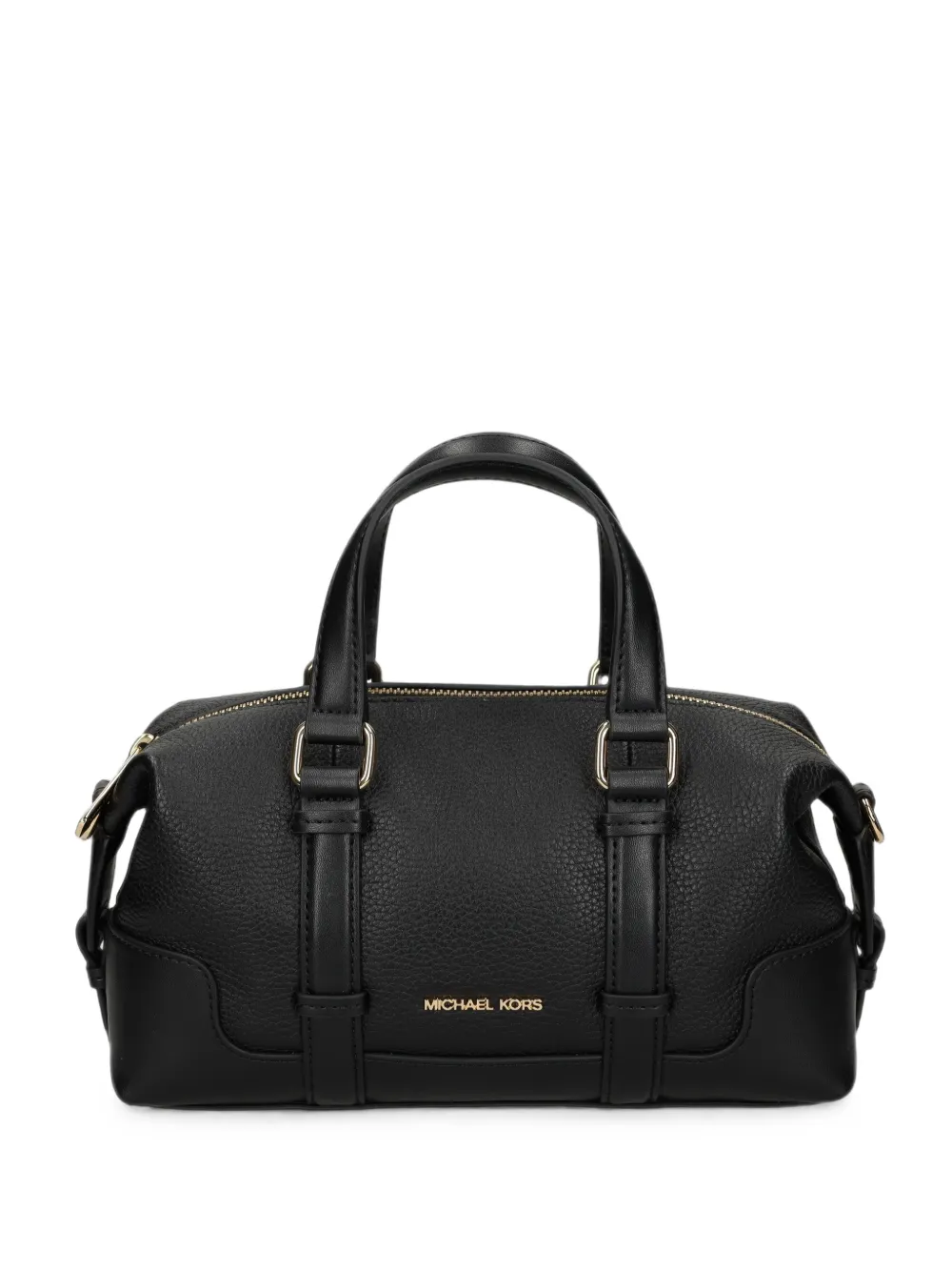 Michael Michael Kors Teddi pebbled-effect top-handle bag - Black