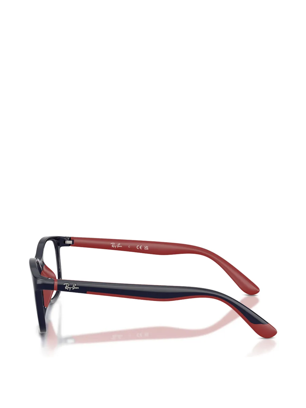 RAY-BAN JUNIOR RB1644 bril met rechthoekig montuur Zwart