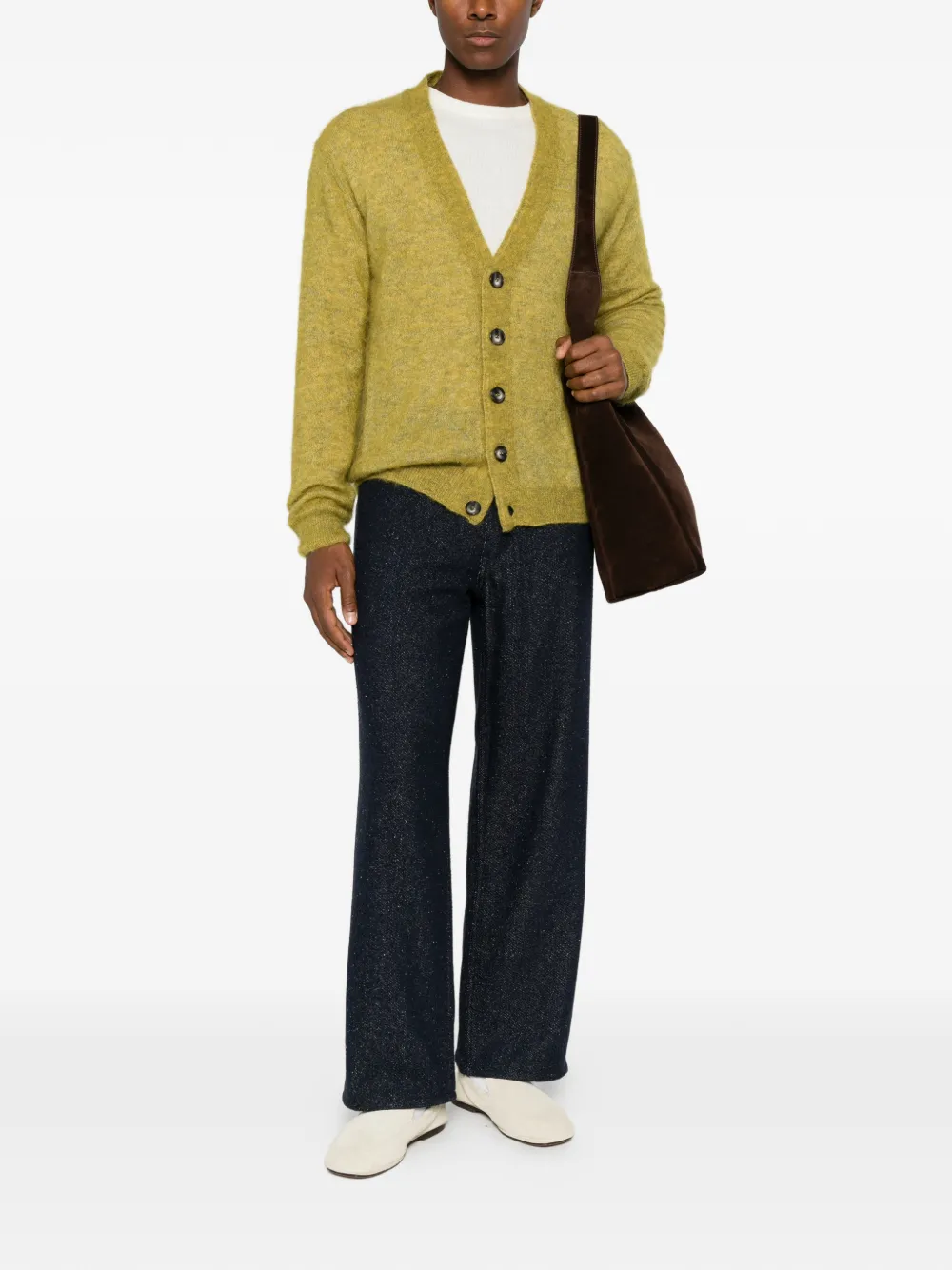 AMARANTO Vest met V-hals Groen
