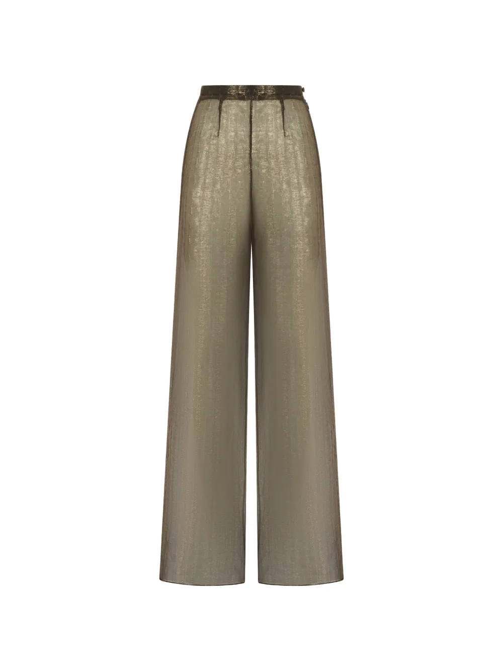 Taller Marmo Pantaloni Marlene metallizzati - Oro