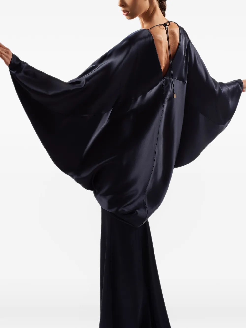Taller Marmo Butterfly maxi gown Blauw