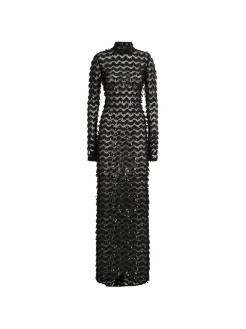 Taller Marmo Dragon Lady sequin-embellished maxi dress