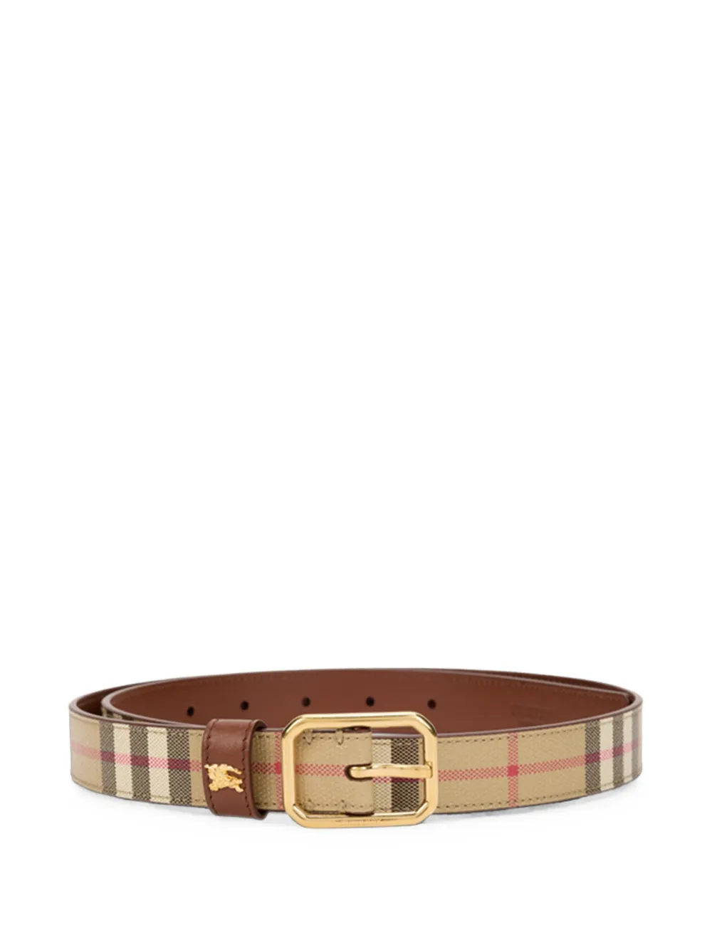 Burberry Check Knight belt - Toni neutri
