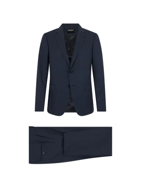 Zegna single-breasted wool suit