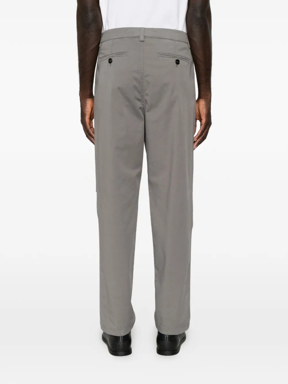 Brunello Cucinelli straight-leg chino trousers Grijs