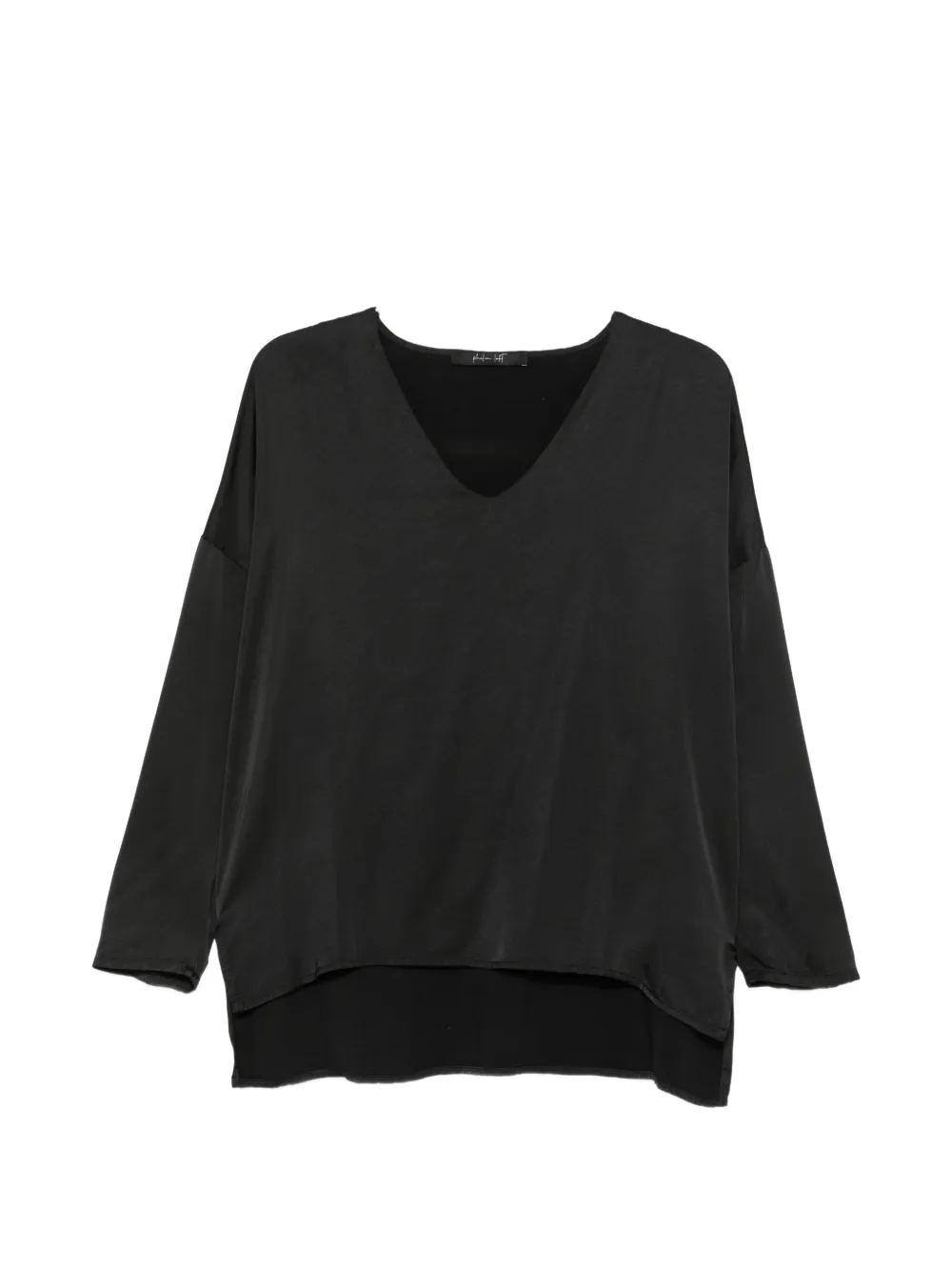PHILIA LOFT V-neck long-sleeve top