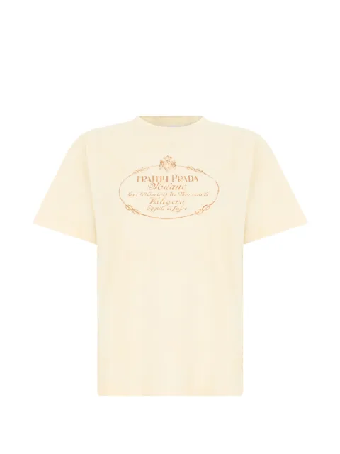 Prada graphic-print T-shirt
