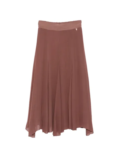 PHILIA LOFT elasticated-waistband asymmetric skirt