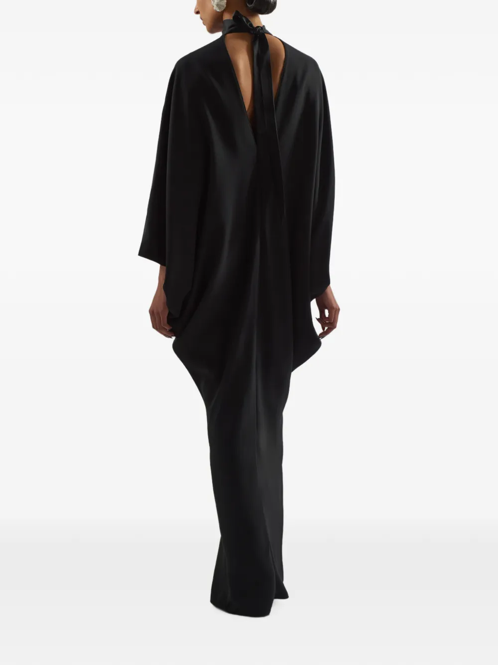 Taller Marmo 1910 maxi-tuniekjurk Zwart