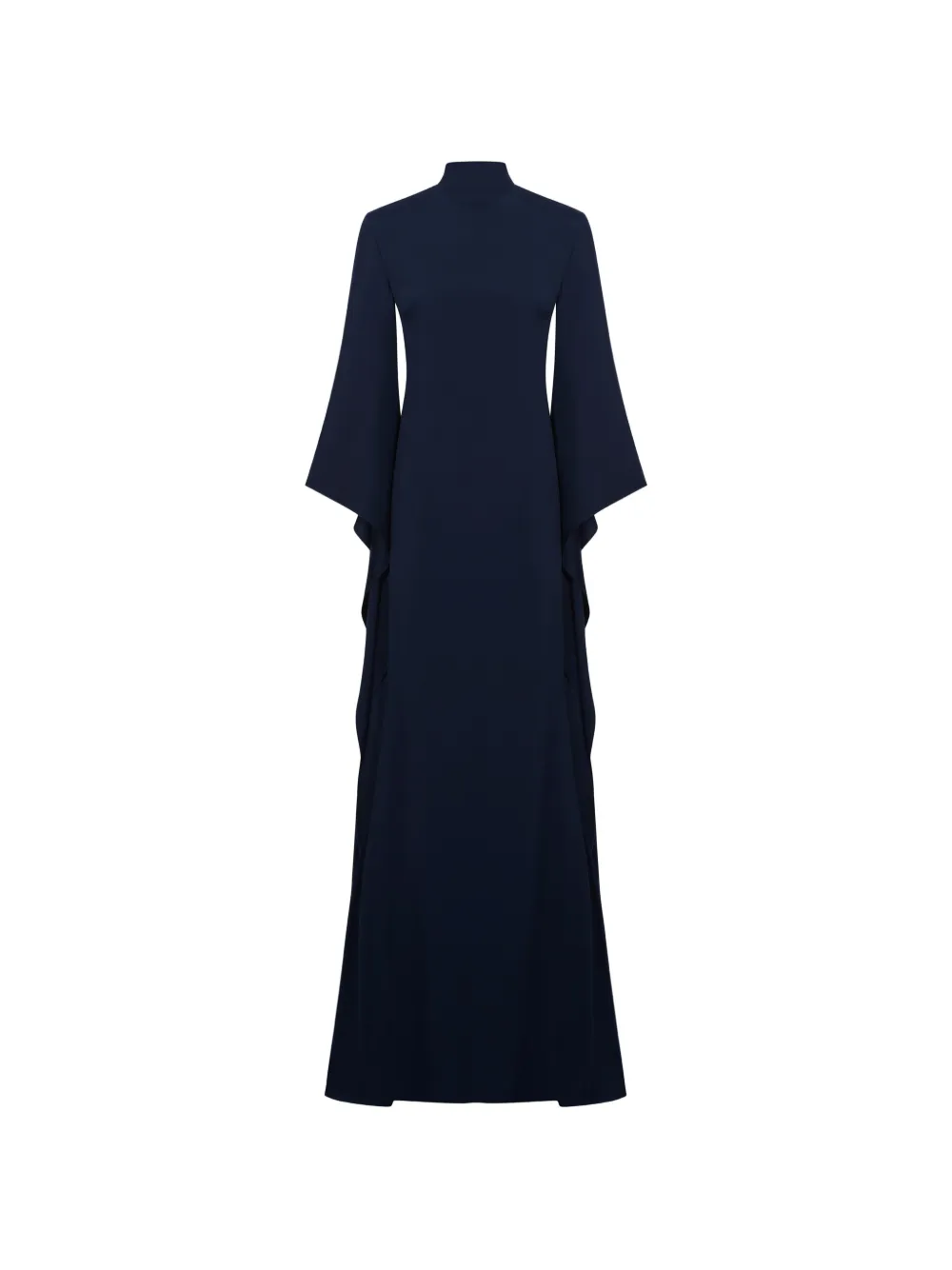 Taller Marmo Abito da sera Dragon con maniche drappeggiate - Blu