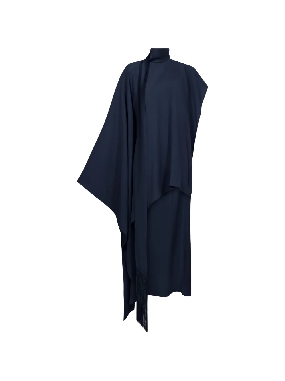 Taller Marmo California fringed asymmetric mini dress - Blue