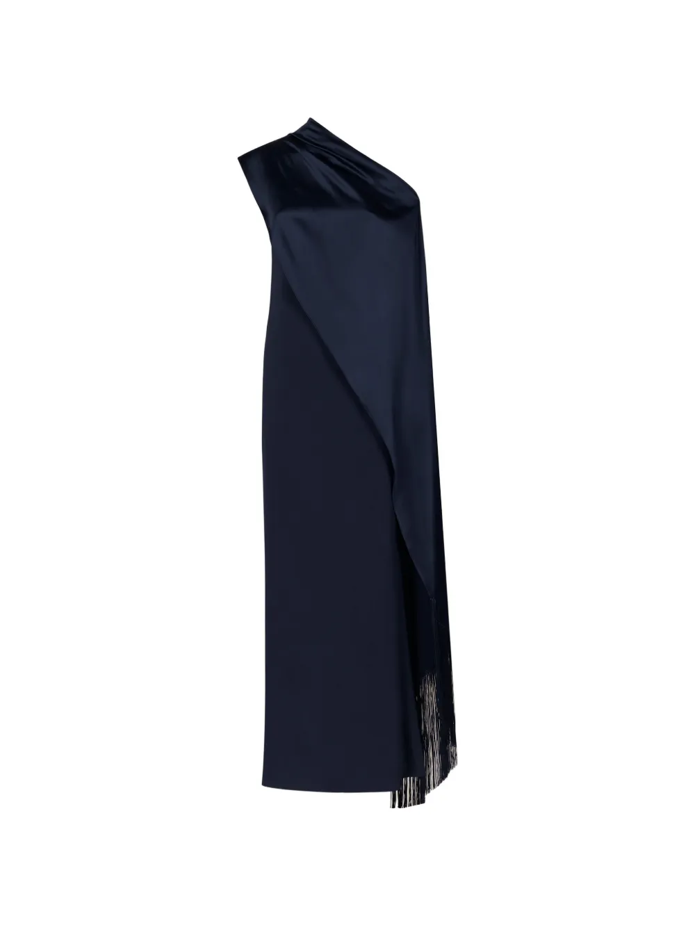 Taller Marmo Berenson fringed maxi dress - Blu