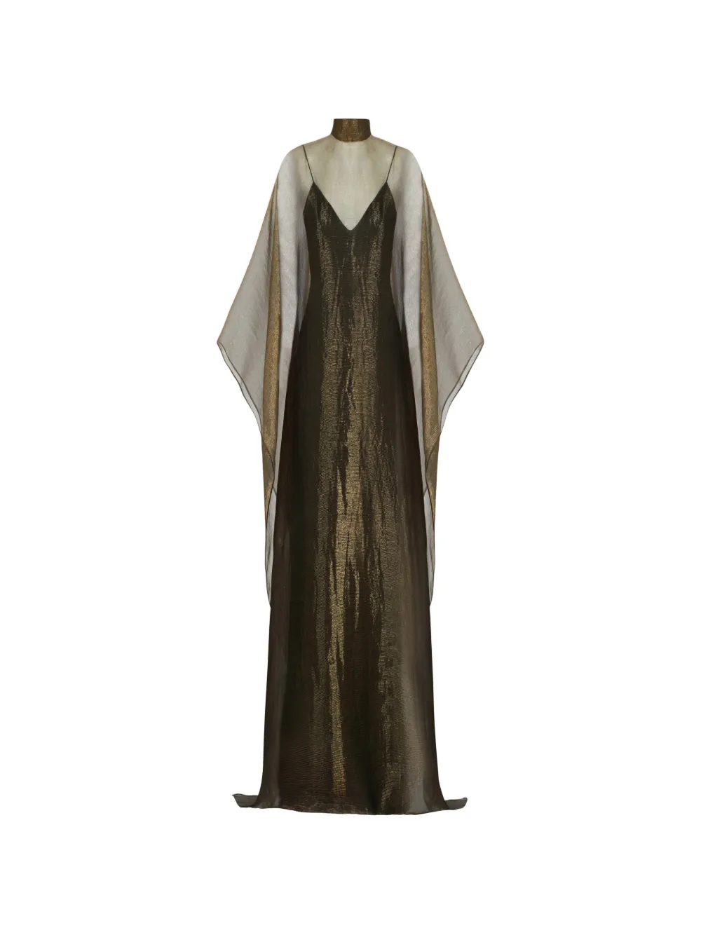 Taller Marmo Abito lungo Sphinx metallizzato - Oro