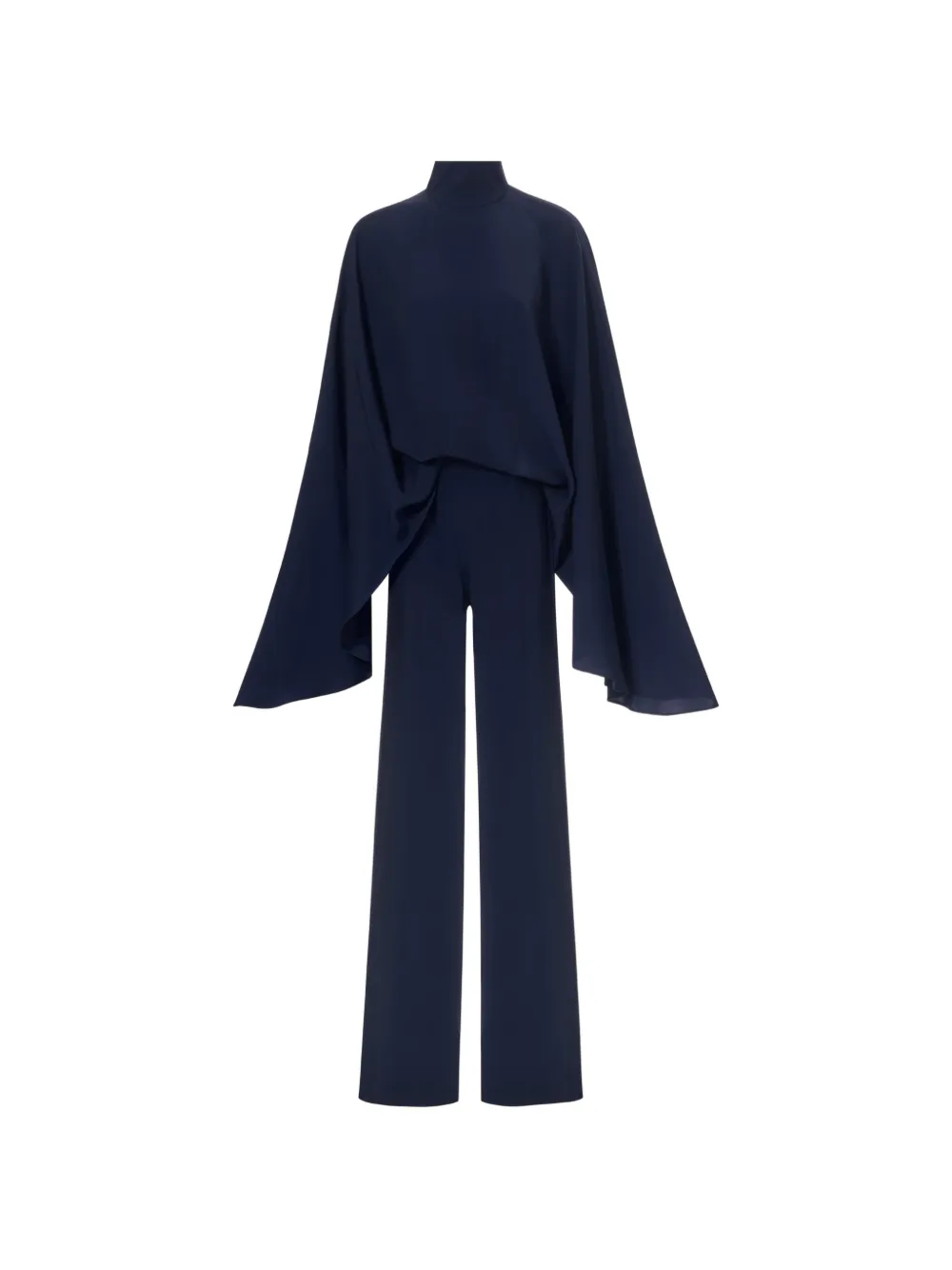 Taller Marmo Eolia cape-sleeve jumpsuit - Blu