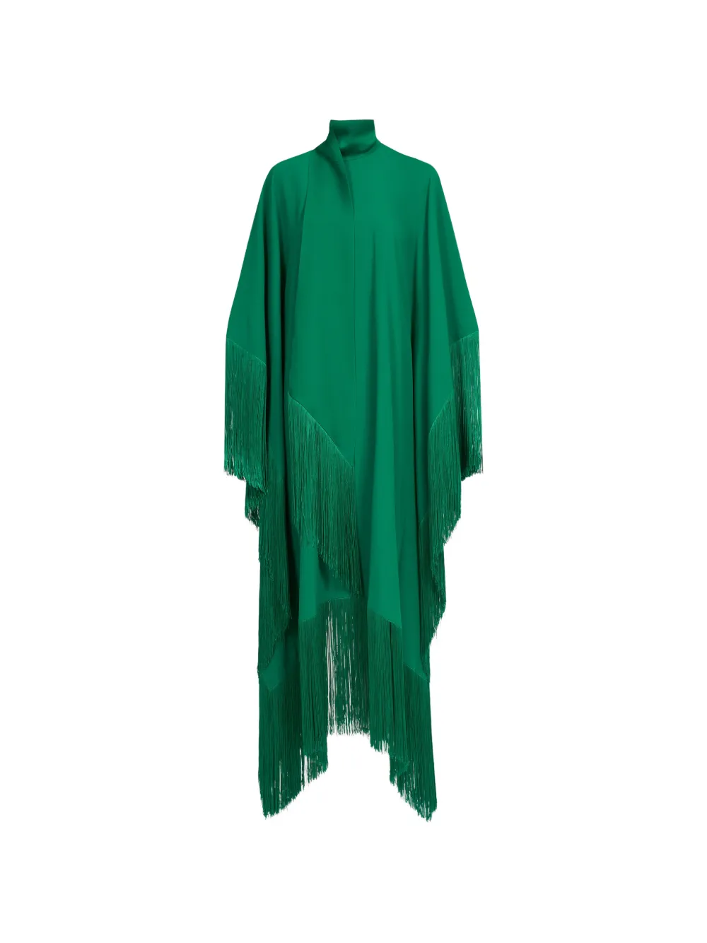 Taller Marmo Mrs Ross fringed maxi kaftan dress - Verde