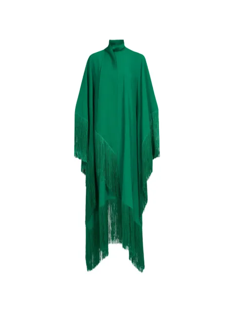 Taller Marmo Mrs Ross fringed maxi kaftan dress