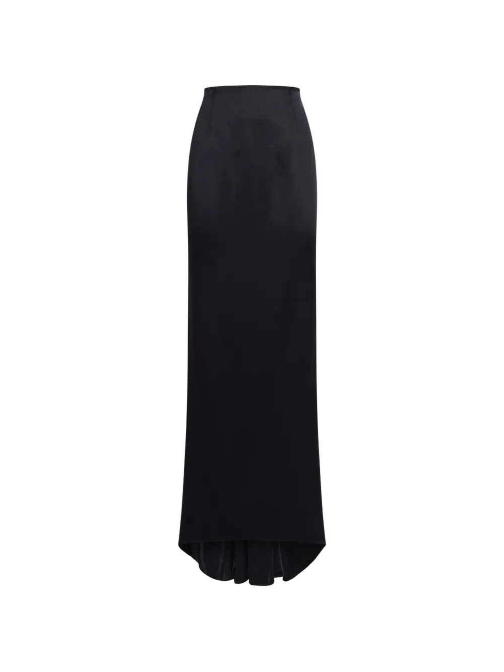 Taller Marmo Silver Screen satin maxi skirt - Black