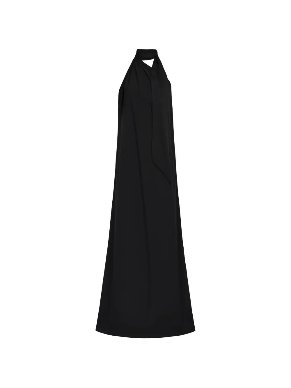 Taller Marmo Astor halterneck maxi dress - Black