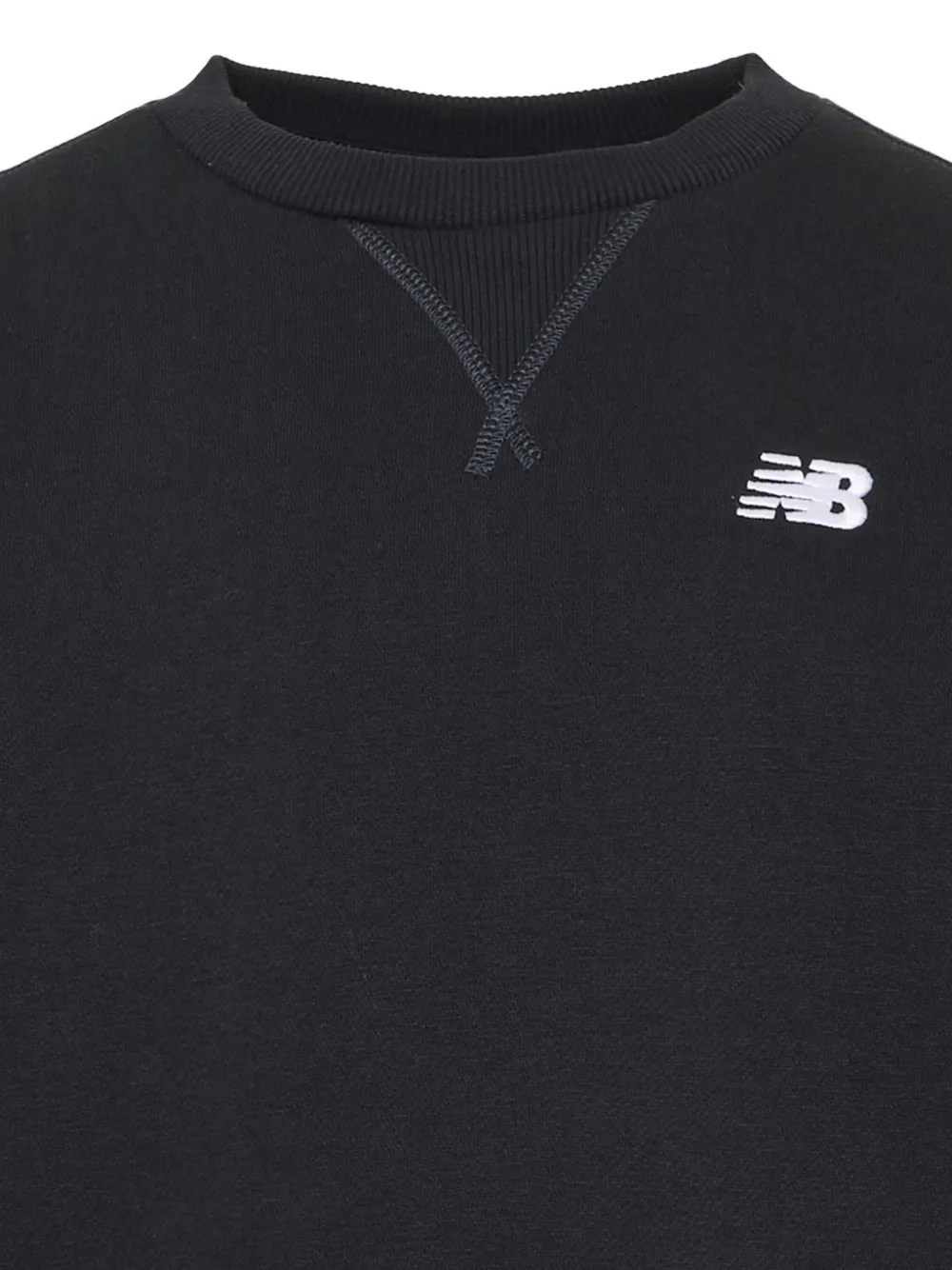 New Balance Kids Sweater met geborduurd logo Zwart
