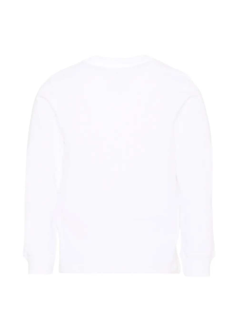 New Balance Kids T-shirt met lange mouwen en logo-print Wit