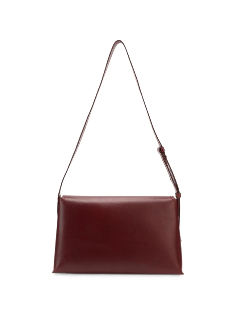 A.P.C. Medium Simone leren schoudertas Rood