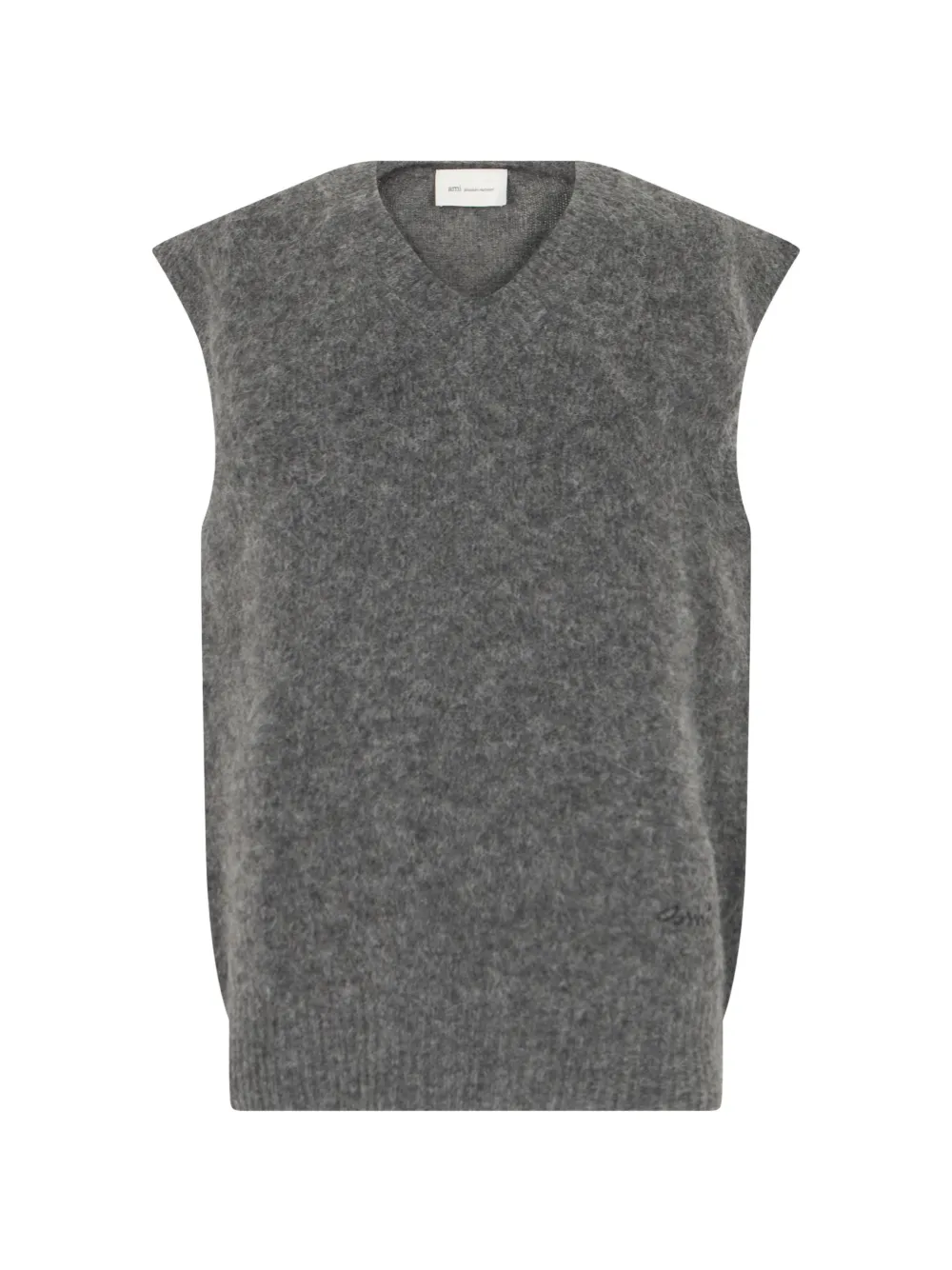 AMI Paris sleeveless V-neck sweater