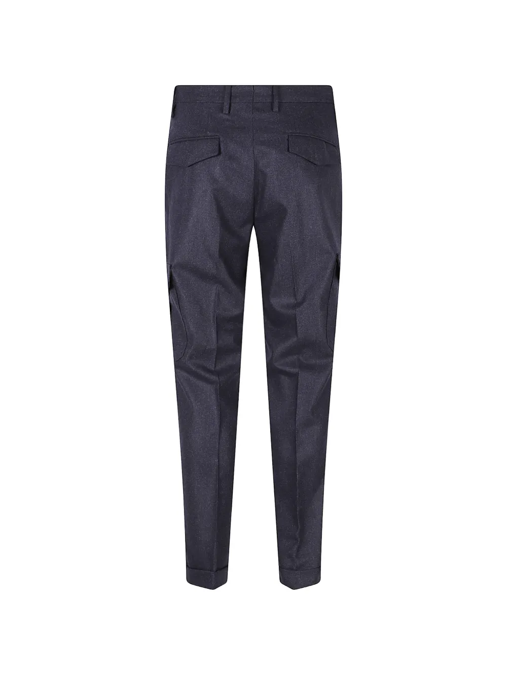 Barba Broek van scheerwol Blauw