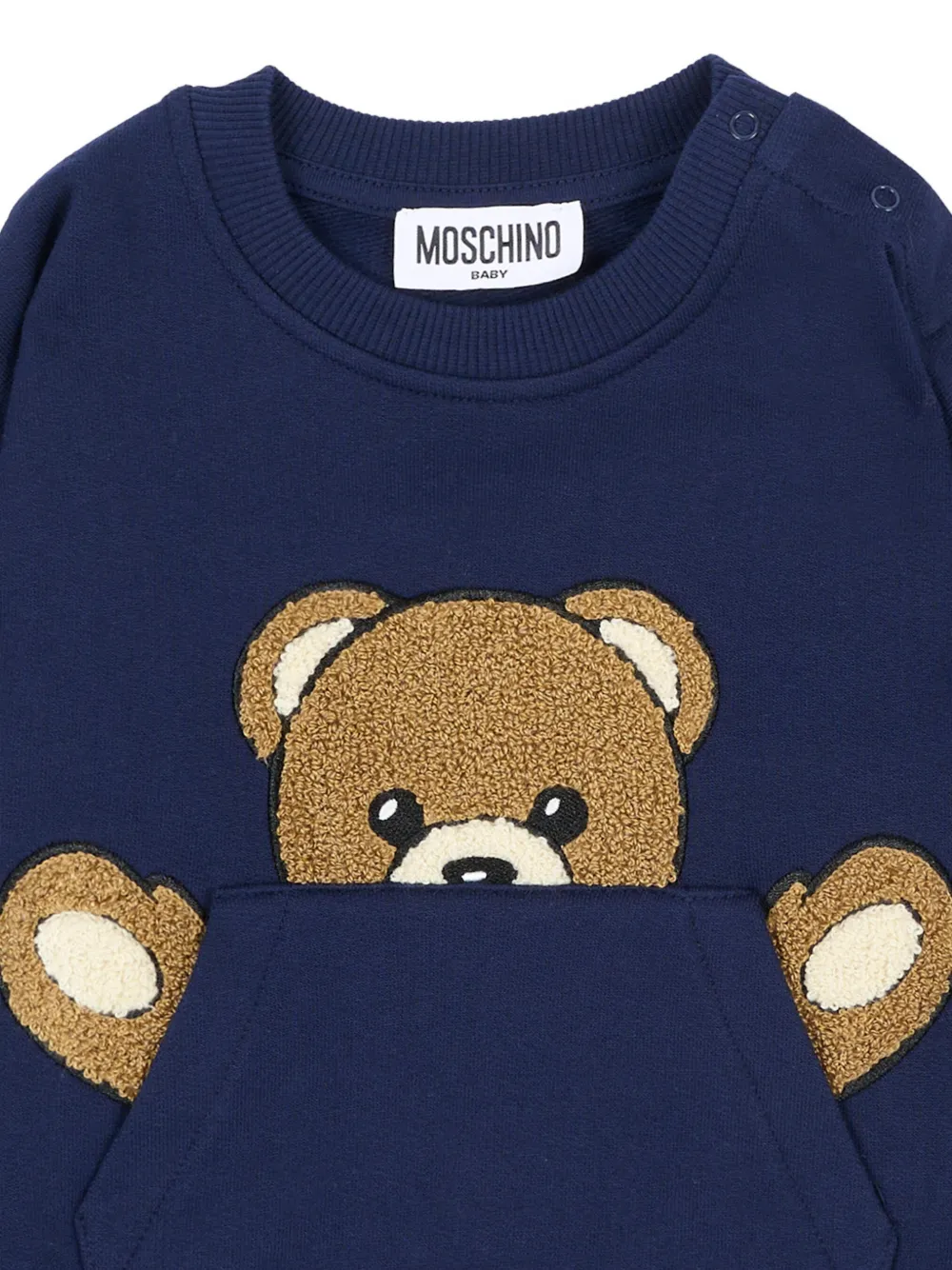 Moschino Kids Teddy Bear sweater Blauw
