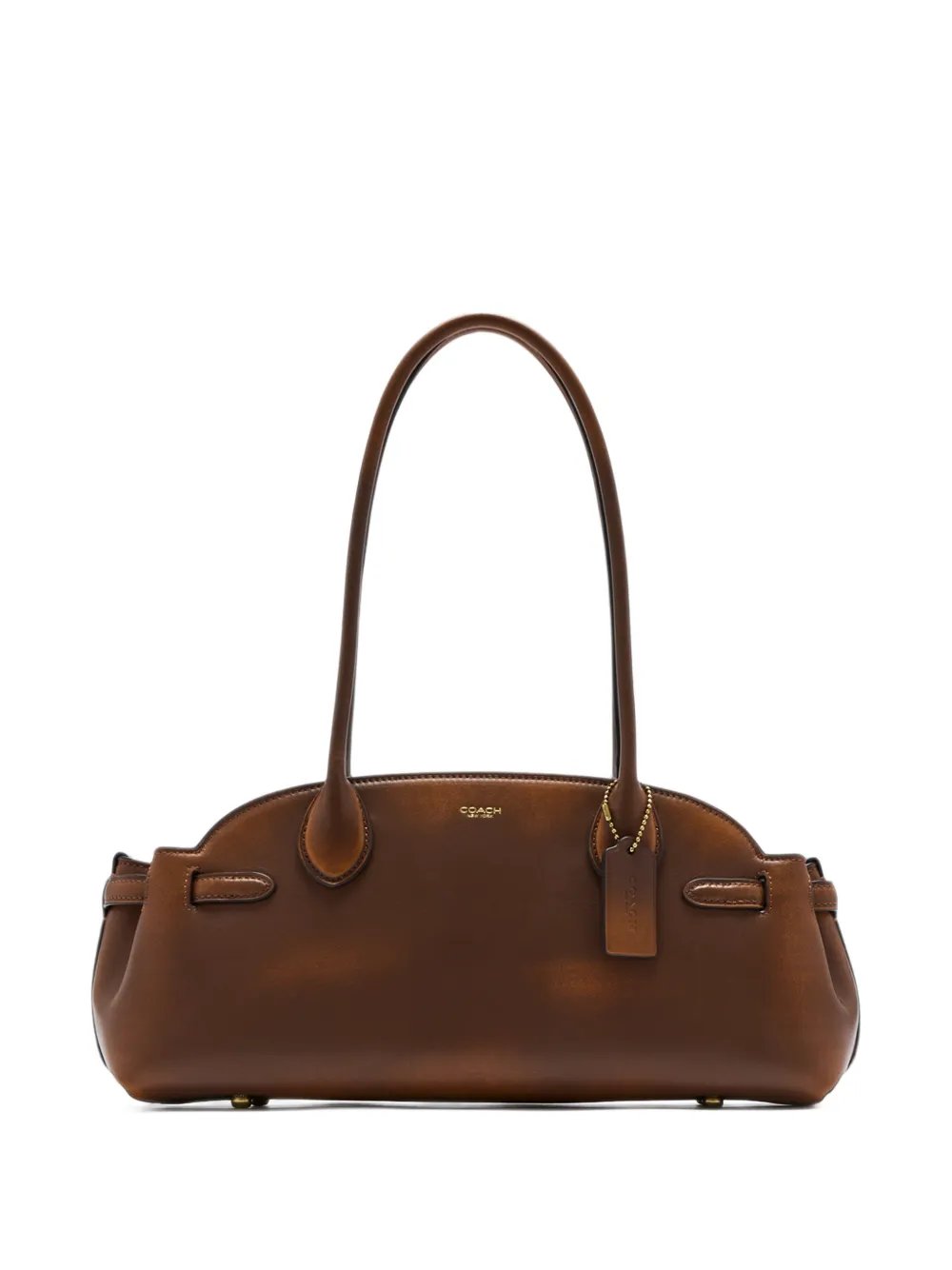 Coach Empire 34 leren shopper Bruin