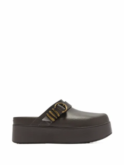Crocs Dylan buckle-detail platform mules