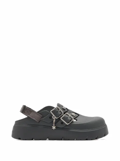 Crocs Loaferette Star studded buckle-strap mules