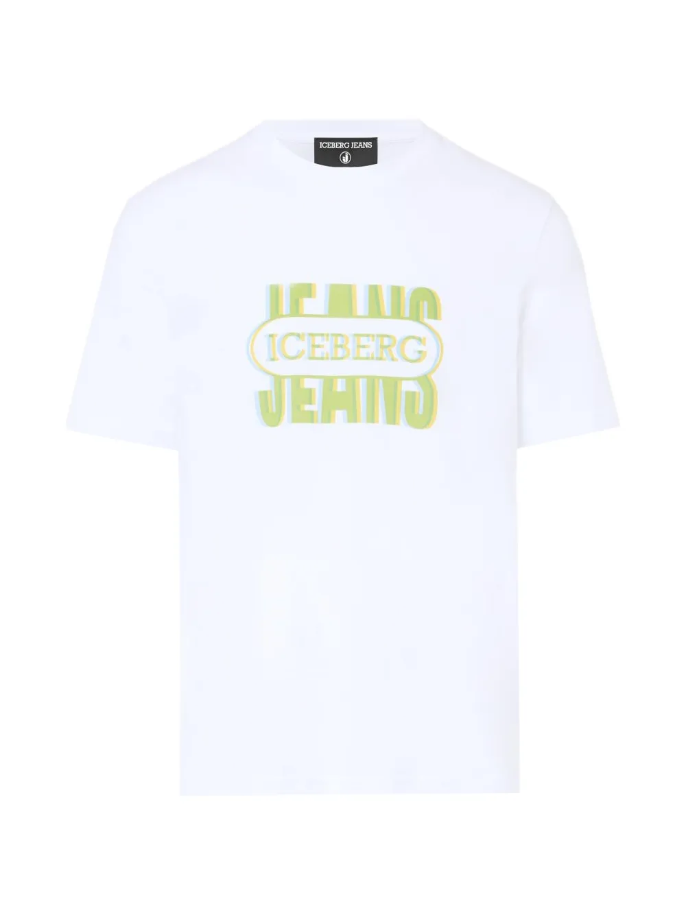 Iceberg Katoenen T-shirt met logoprint Wit