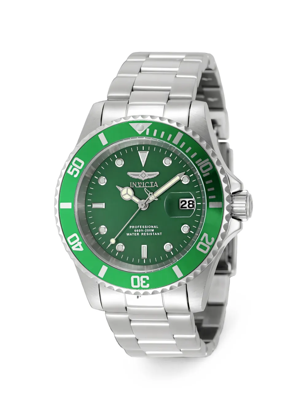 Invicta Pro Diver 40mm watch - Verde