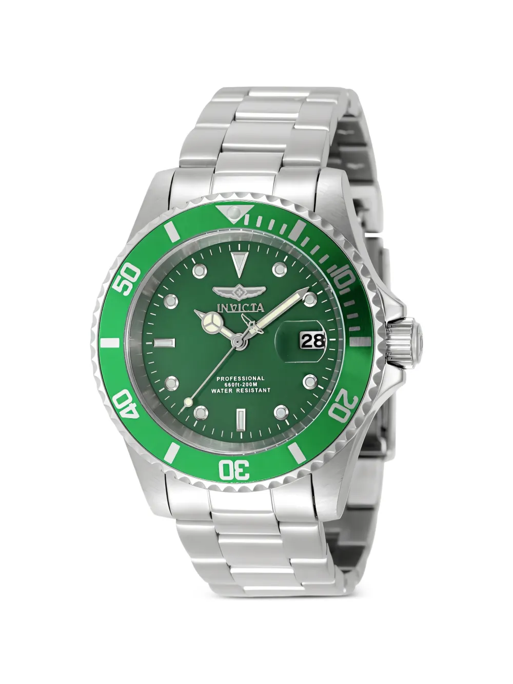 Invicta Pro Diver 40mm watch - Verde