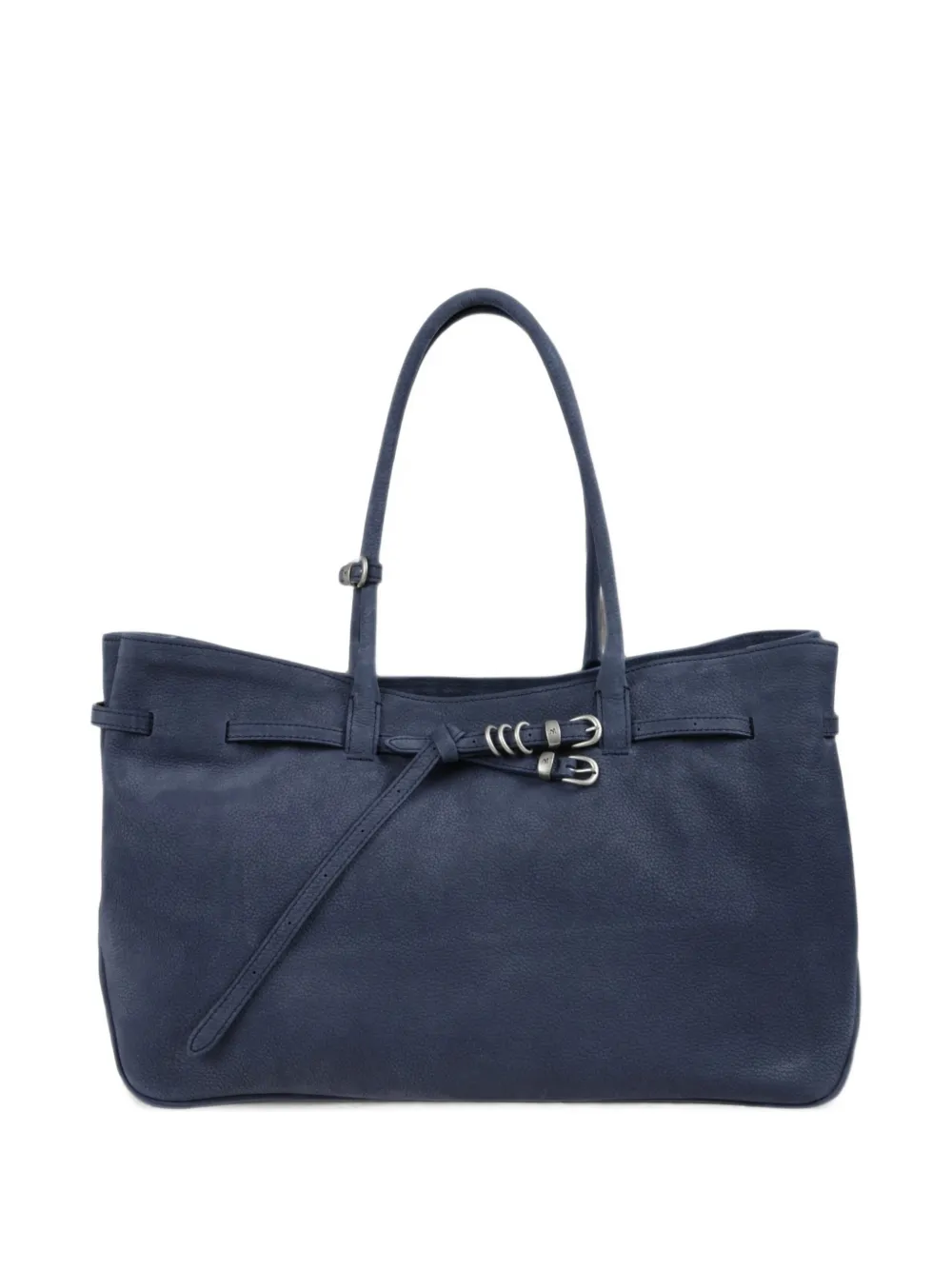 Marge Sherwood Grandma Used buckle-detail shoulder bag - Blu