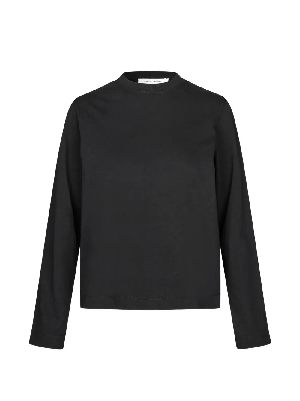 Samsoe & Samsoe Sacamino Long-sleeve T-shirt In Black
