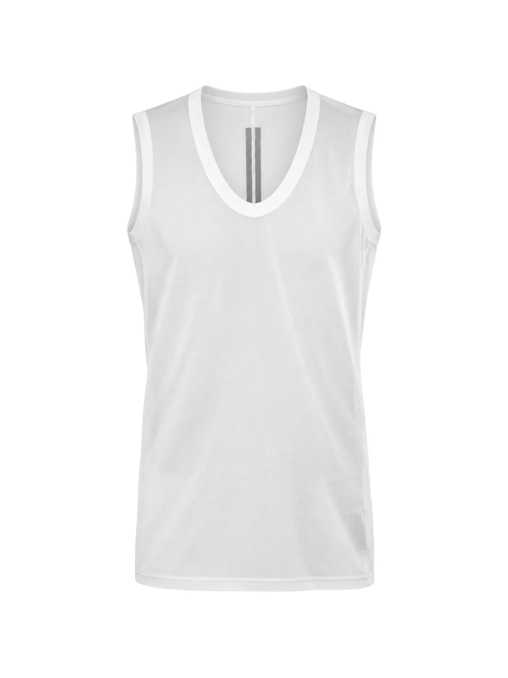 Rick Owens ribbed-knit semi-sheer top