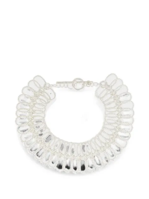 Sylvia Toledano hammered-effect XXL Link necklace