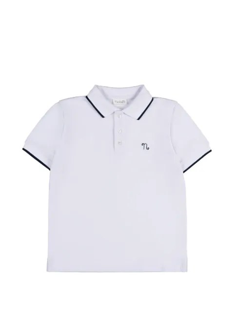 NANAN Poloshirt mit Kontrastdetails