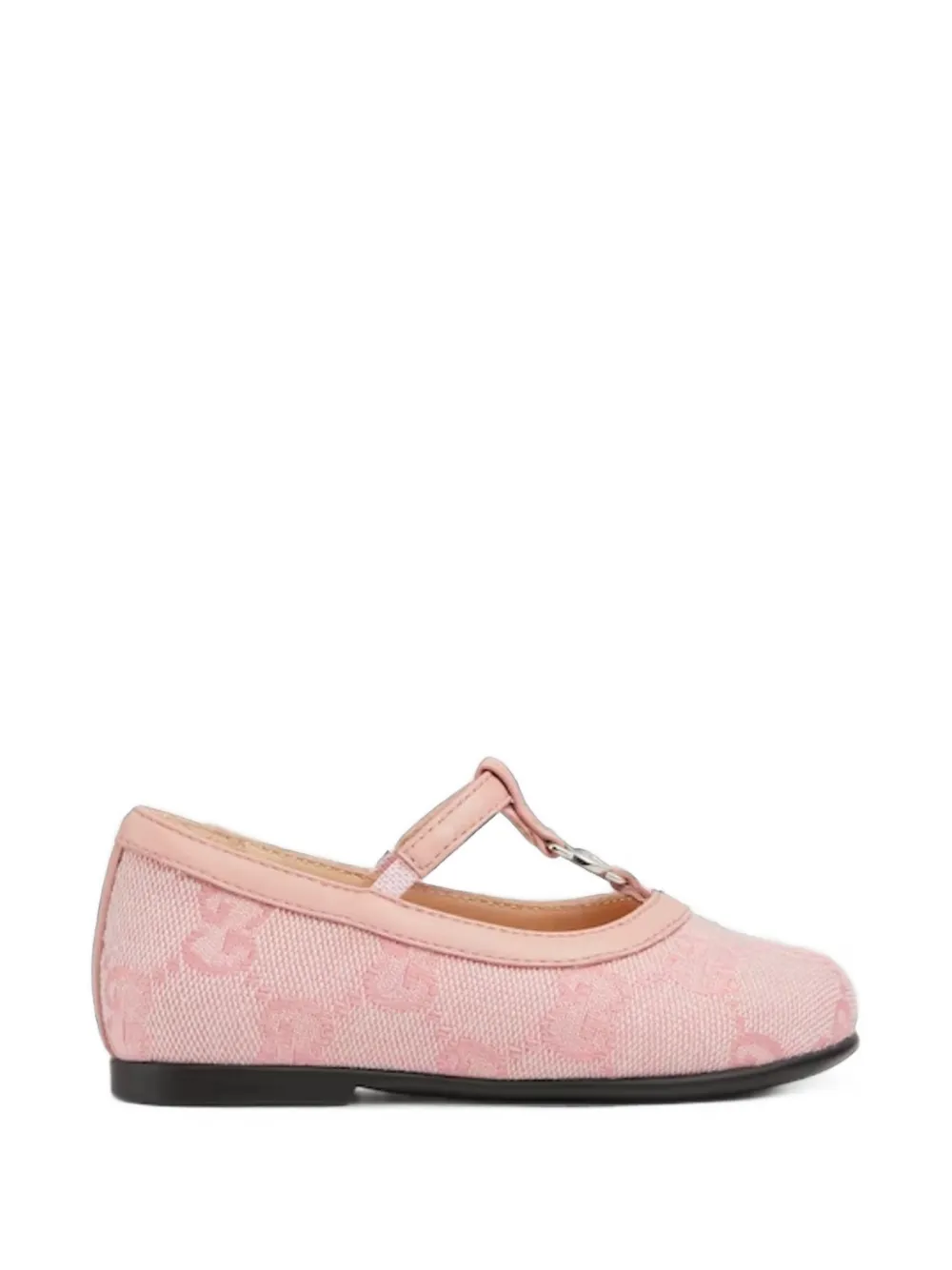 Gucci Kids Double G GG ballet flats Roze
